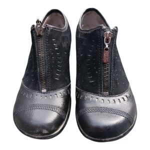 Jambu Black Sport Wedges Size 6